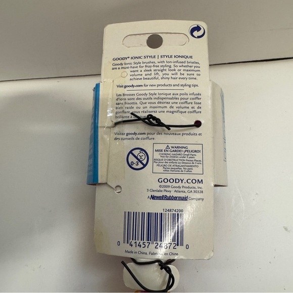 Goody Ionic Style Hair Brush Frizz On The Go Vintage - Picture 3 of 3